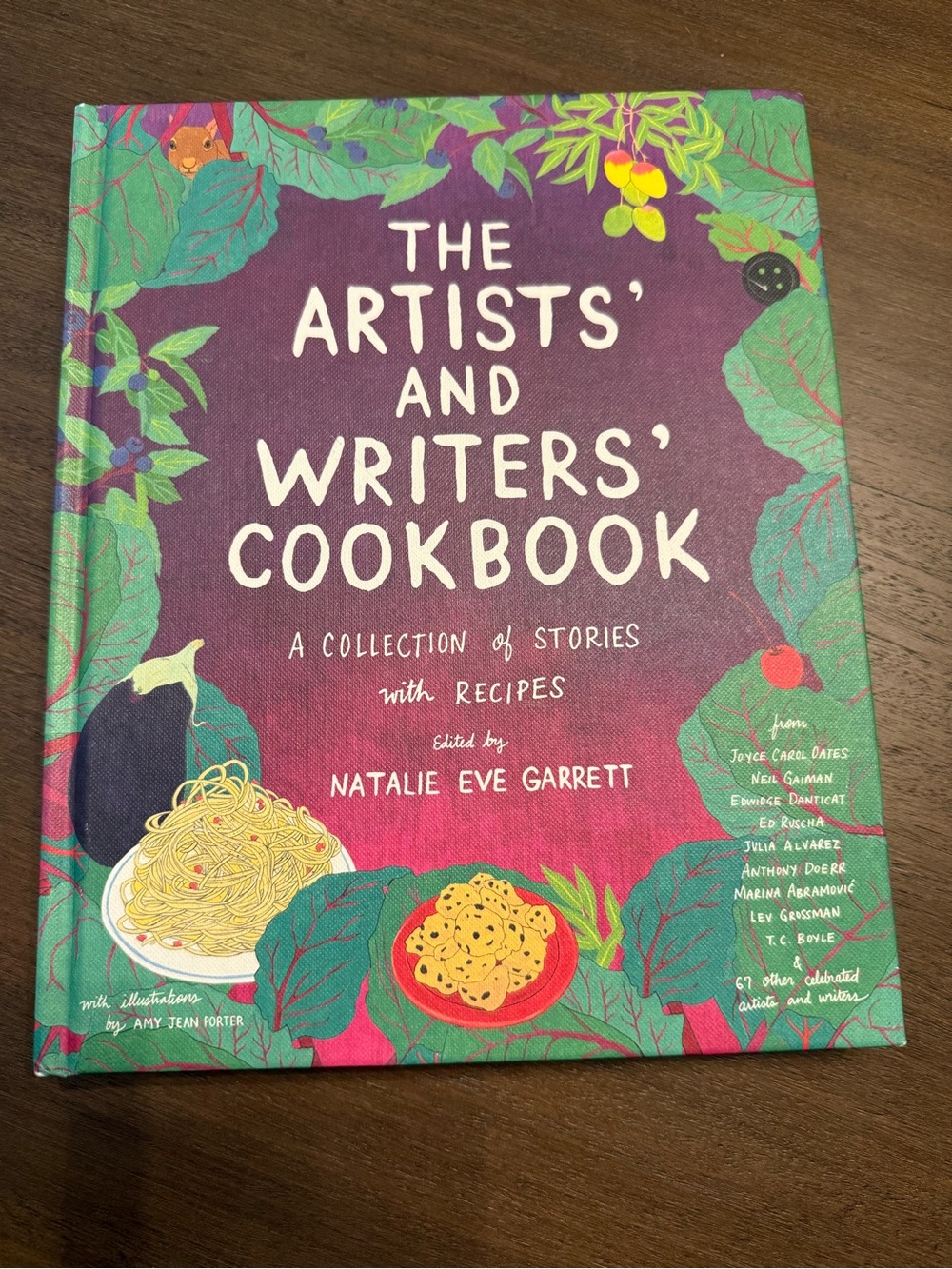 The Artists' and Writers' Cookbook - Purple Cover by